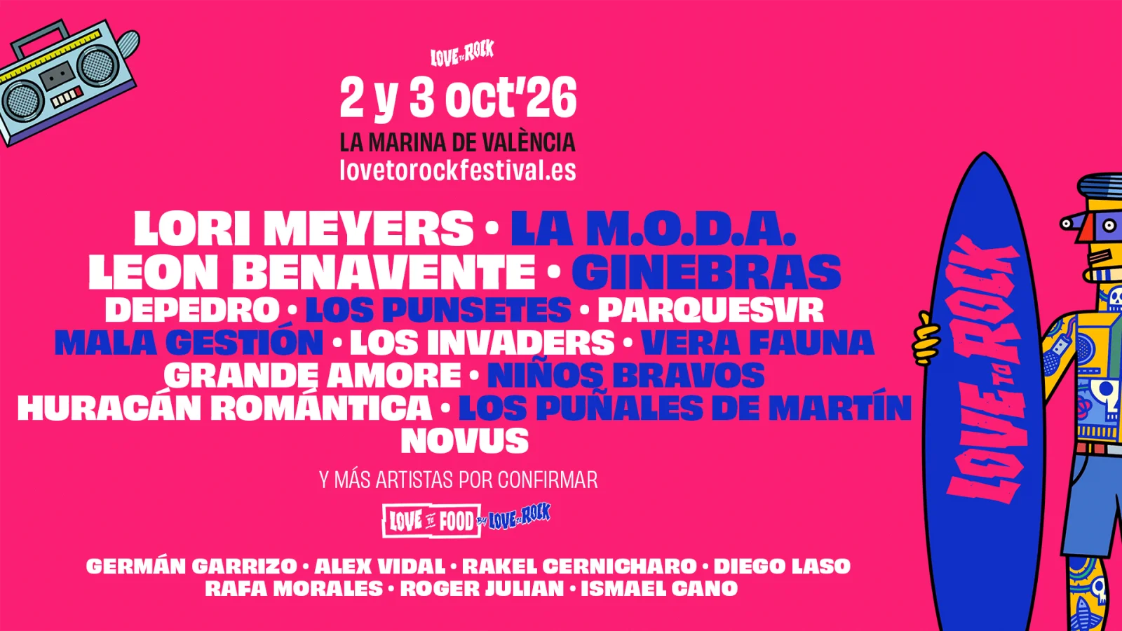 Love to Rock 2026 — Valencia